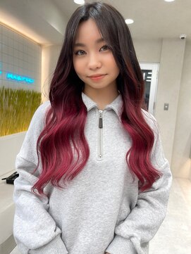 ロンド マーレ 天神大名店(Lond mare) 韓国ヘア　レイヤーカット　顔周りカット　前髪カット　レイヤー