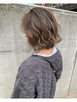 ファブフォー(FABFOR)&nbsp;ミディアム切りっぱなしボブ