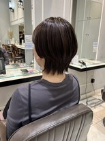 大人ナチュラルウルフ　ハイライトカラー　【銀座】福田