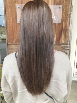 オーガニック アンド ヘアー ラウレア(LAU LEA) 艶感グレージュ