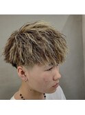 波巻きパーマ