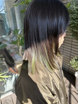ダブル(W) 【hair salon W】インナーカラー