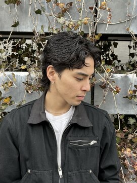 アクロ(ACRO) スパイキーショート/広島メンズ/短髪/ピンパーマ