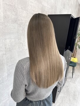 スキル 水戸(SKILL) ハイトーンカラー/ミルクティーアッシュ/ストレート