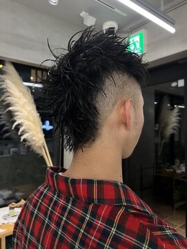 ナル(nalu.) モヒカン/メンズ/パンクスタイル