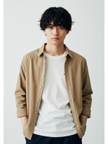 ライフイズ プレジャー 磐田中泉店(Life is… PLEASURE)&nbsp;#磐田　黒髪重めマッシュ×ニュアンスパーマ