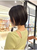ショートボブ/30代/40代/50代/岡