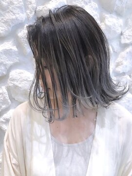ヘアサロン エフ 渋谷(F) #グレージュカラー#バレイヤージュ