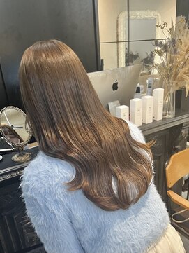 ノエル 池袋店(noel) 【noel】manami×ブリーチなしベージュ