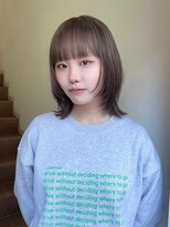 サンク 原宿 表参道(cinq)&nbsp;赤みを消してくれるくすみ感が人気のグレージュカラー