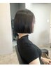 【低刺激白髪カラー♪】オーガニック白髪ぼかしカラー+カット+クレンジング