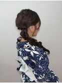 サイド編み下ろし