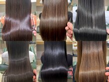 グロウ ヘアデザイン(grow)の雰囲気（髪質改善で圧倒的ツヤ髪へ。触れたくなる柔らか美髪へ。）