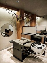 こだわりのシャンプー台