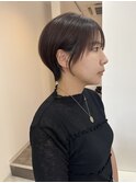 縮毛矯正/ハイライトカラー/ハンサムショート/#5