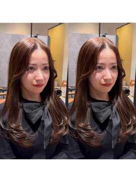 アリーズ(ALLYS) レイヤーカット×milk brown♪寺西