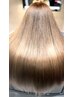 【艶髪×艶髪】髪質改善艶感カラー+4or5step　Aujua ￥13750→￥11462