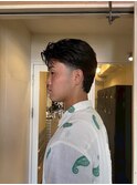 men's/メンズ/メンズカット/刈り上げセンターパート/新宿