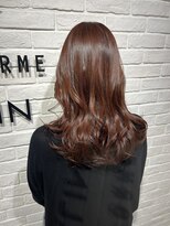 ヘア スパ ビューティー エールフォルム(HAIR SPA BEAUTY YELLFORME)&nbsp;ピンクカラー♪