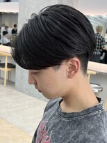 ノード(NODE)&nbsp;センターパートニュアンスパーマ波巻きスパイラルパーマフェザー