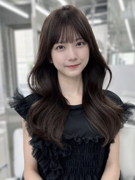 フォンズ(FONS) 透明感ショコラカラー/ロングレイヤー/くびれヘア/表参道/学割