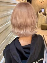 エール(a:le) ケアブリーチピンクベージュ