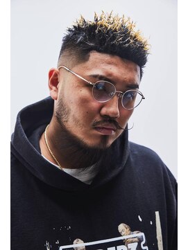 ザ フェイダーズ(The Faderz) ミドルフェードメッシュ高円寺アップバングバーバーシェービング