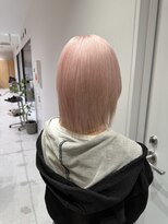 エン 栄店(enne)&nbsp;ミルクティーブラウン/大人ガーリー/ミディアムレイヤーカット