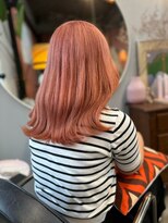 チャプター 問屋町(chapter)&nbsp;ペールオレンジ髪質改善トリートメント韓国ヘアケアカラー