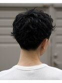 スパイキーショートフェザーショートテーパーフェードベリショ