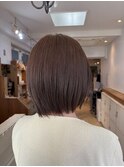 ブリーチなしダブルカラーオリーブベージュ