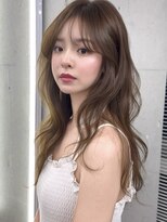 ハーヴィー 大宮店(HARVEY)&nbsp;オリーブベージュ×韓国風レイヤーMIYU