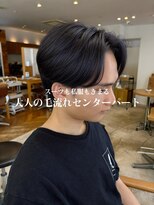 メンズ カノエ 山口小郡店(Men’s CANOE)&nbsp;毛流れセンターパート