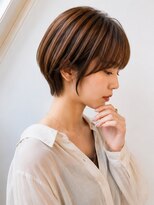 ルノヘアー(Lunohair)&nbsp;コンパクトショートボブ/小顔カット/切りっぱなしボブ