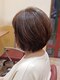 サロン ド オリーブの写真/お悩みに合わせてご提案◎白髪染めでも暗くなり過ぎず、ワンランク上の艶感溢れる上品な仕上がりを実現。