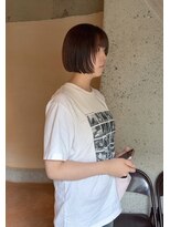 ムーフ(Moof)&nbsp;大人ボブ切りっぱなしボブレイヤーボブ外ハネボブくびれボブ
