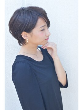 キアラ(Kchiara) 大人のネイビーショート/kchiara川野直人