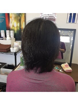 ソメ ウエステ垂水店(SOME) 地毛に合わせたナチュラルブラック