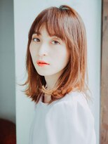 ナチュラルエフ(natural f)&nbsp;ナチュラルセミロングヘア