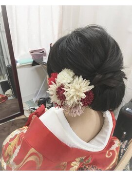 ヘアアンドケア エジェリラボ(hair&care egerie lab) ☆★☆編み込み和装ヘアー☆★☆