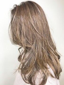 フラット 千葉(Flat.) 【JAGARA代見】似合わせハイライト/ミルキーベージュ【千葉】