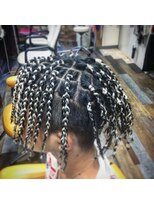 ヘアースペース 練馬店(hair space COCO)&nbsp;ホワイトエクステ入りブレード