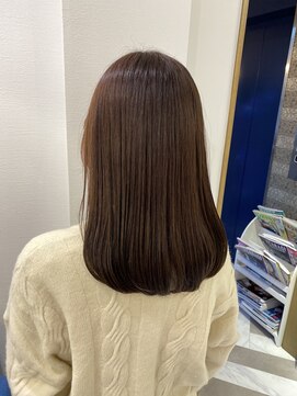 ロンドアベニール 北千住(Lond avenir) まとまるロブ☆ピンクブラウン 西田大樹