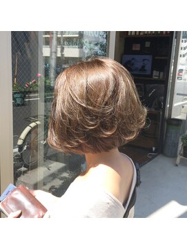 アウルヘアー(owl hair) ふんわりショートボブ