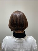 30代40代50代★小顔見せ♪前下がりナチュラルボブ