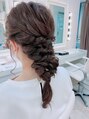 ヘアメイクアンドフォトスタジオ ベストシーン 有楽町 東京交通会館&nbsp;編みおろし