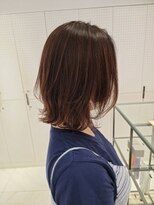 ヘアーメイクワン 横浜(hair make ONE005) ナチュラル☆大人気の細かくハイライト×レイヤーボブ