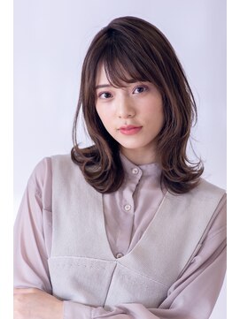 ブリング バイ スノードロップ 吉祥寺(BRING by Snowdrop) 前髪/マチルダボブ/ピンクベージュ/インナーグレージュ/吉祥寺