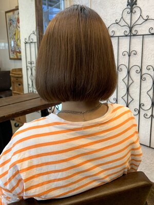 【五反田駅/徒歩1分】Bo-Peep独自のデトックスシールドカラー★素髪から綺麗&大人上品な色味を楽しめます♪