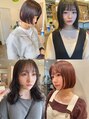ヘアー テクニカ(hair Technica)&nbsp;ブリーチなしの柔らかいカラー、顔周りのに合わせお任せください